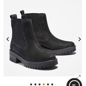 Timberland Courmayeur Valley Chelsea boots- Black Nubuck size 9